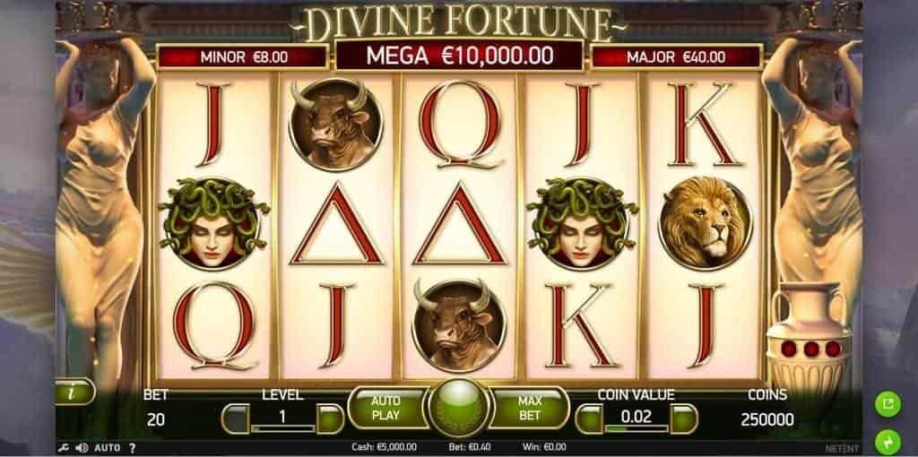 Divine Fortune Spielautomat kostenlos