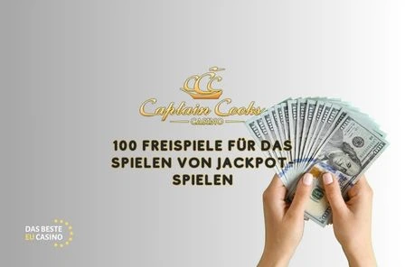 100 Freispiele für das Spielen von Jackpot-Spielen